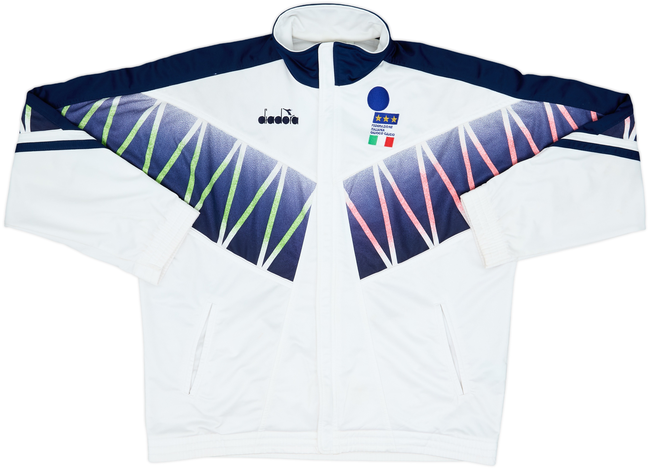 【モトハルさん専用】DIADORA XL 1994年 イタリア代表 セットアップ Vintage 1994 Italy World Cup Diadora Training Windbreaker Jacket