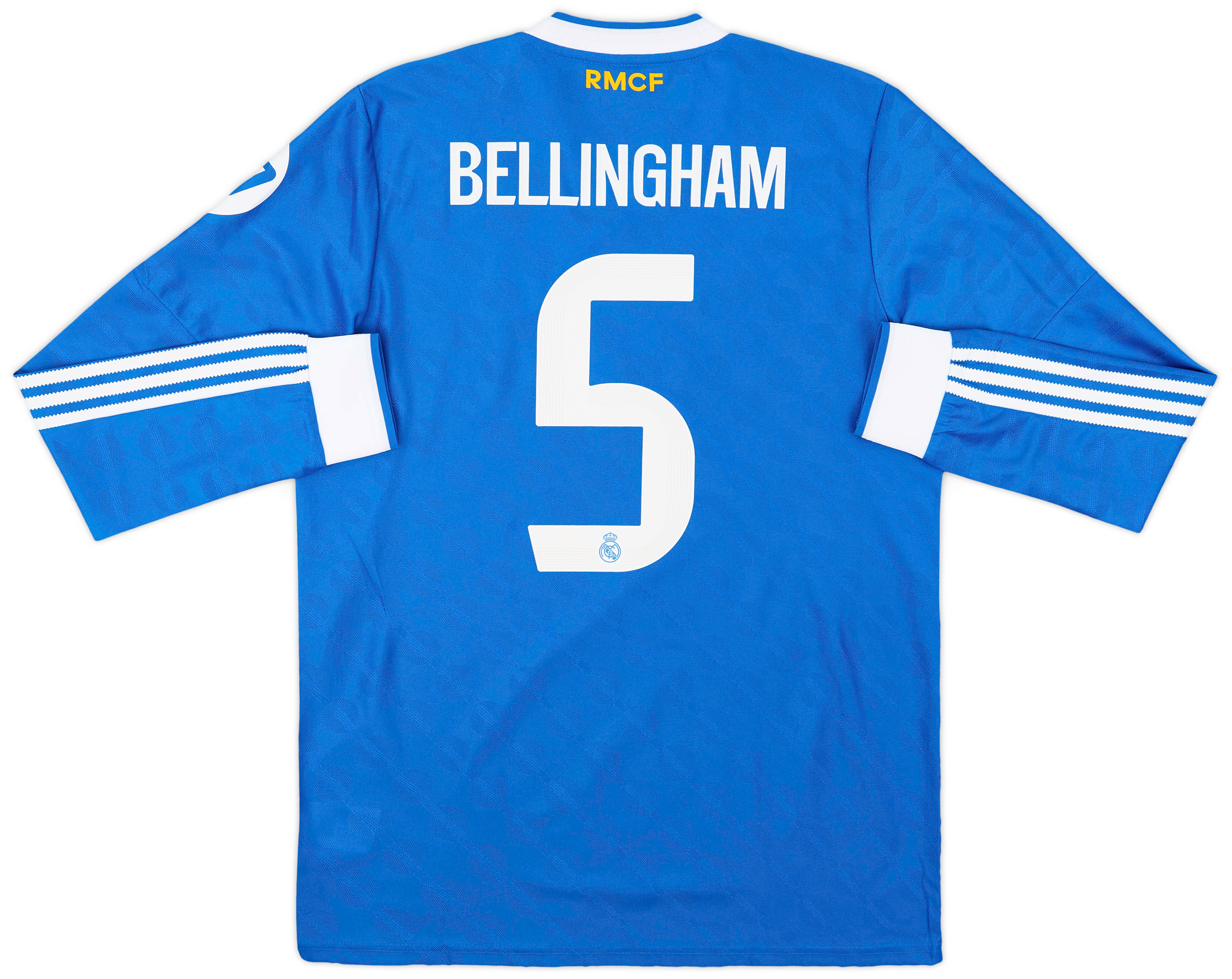 2025-26 Real Madrid Authentic Third L/S Shirt Bellingham #5