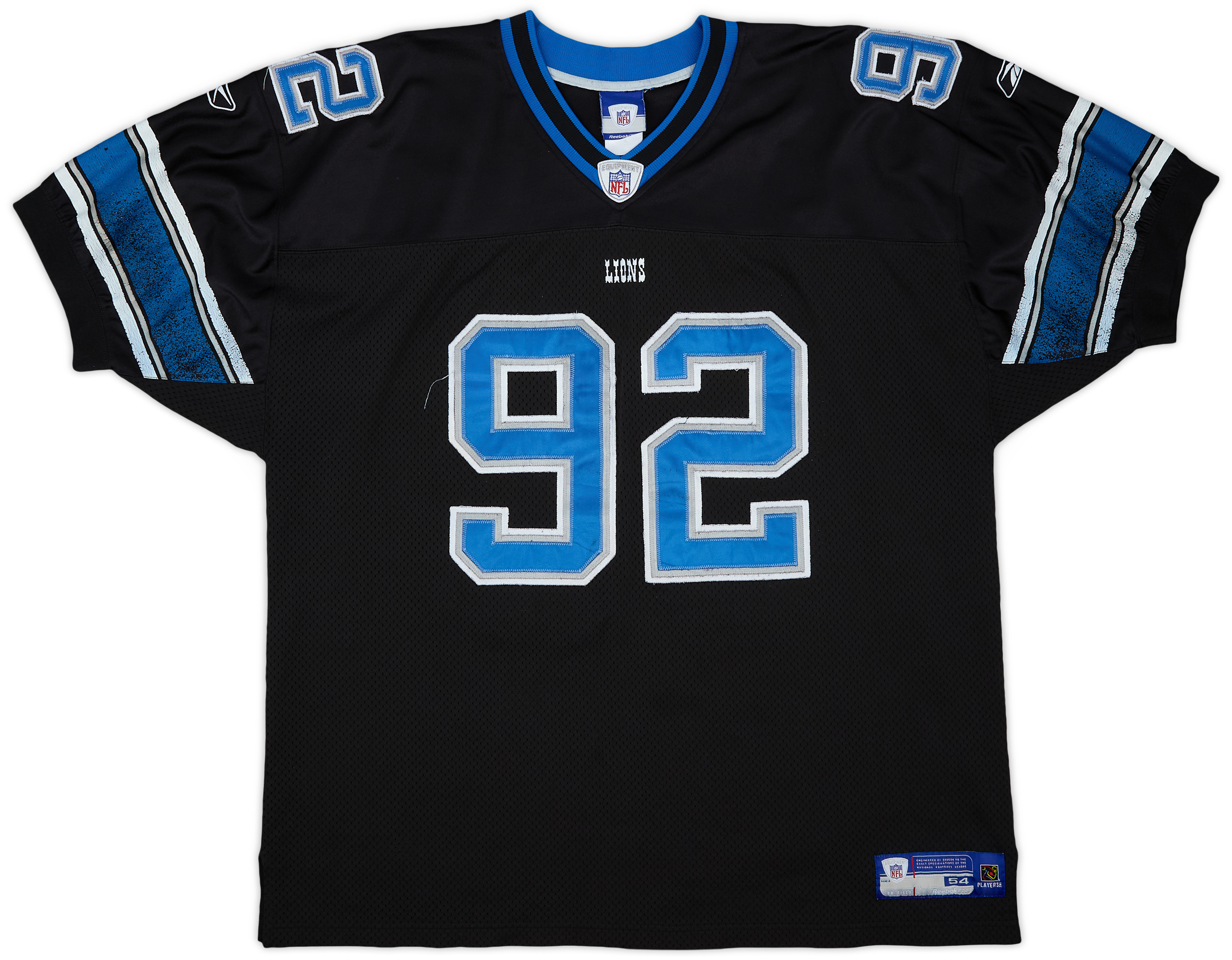 LIONS C.ROGERS ユニフォーム 2005-06 Detroit Lions S.Rogers #92 Reebok Authentic Alternate