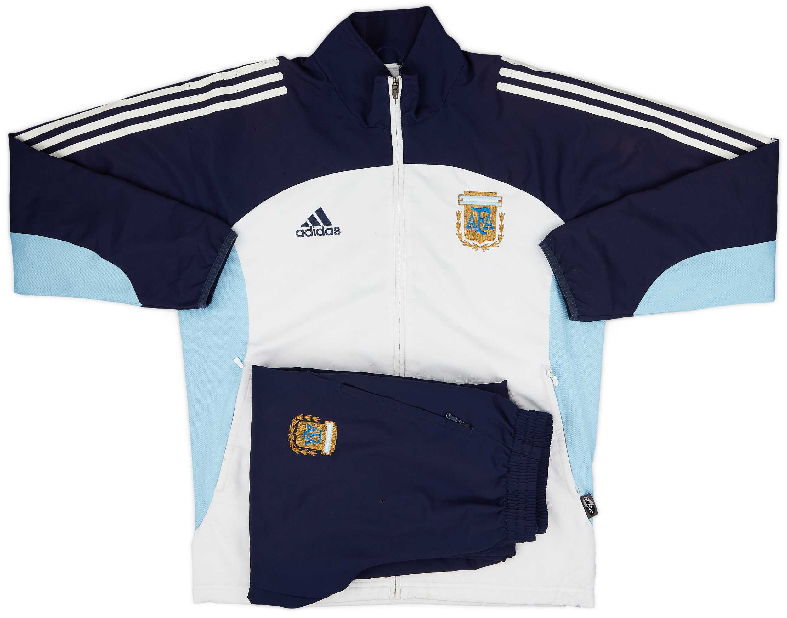 2002-03 Argentina adidas Tracksuit - 6/10 - (S)