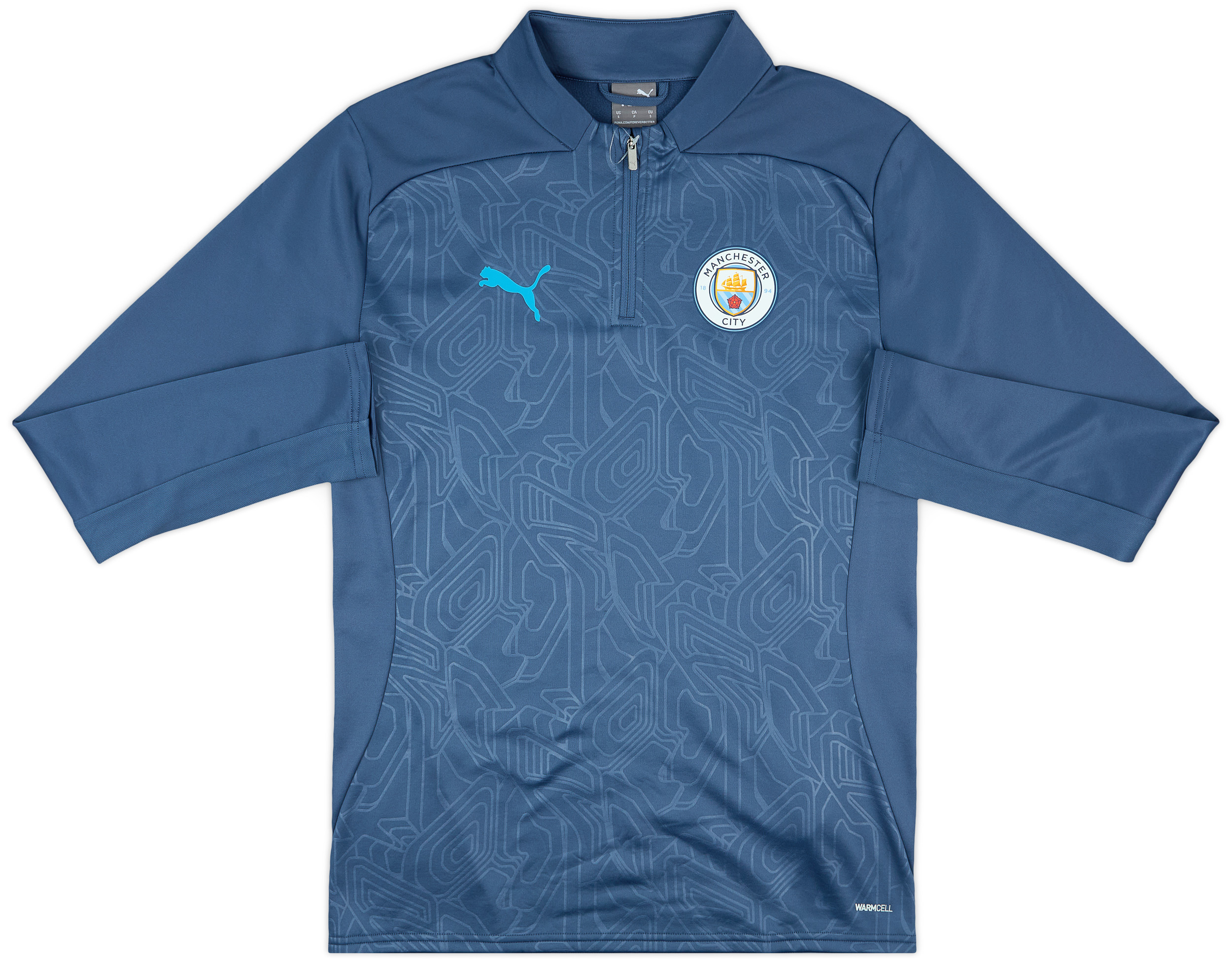 2024-25 Manchester City Puma 1/4 Zip Training Top