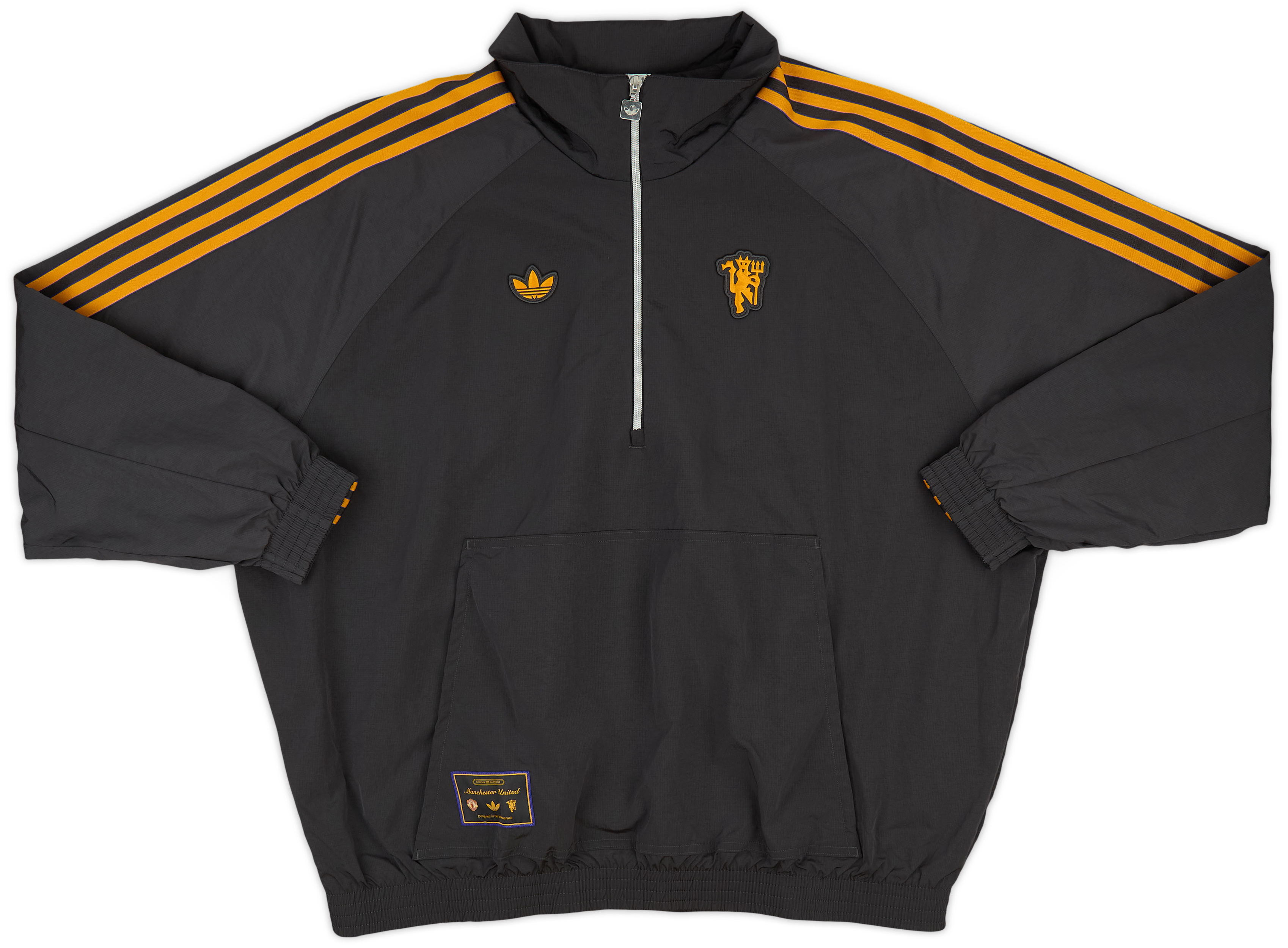 MANCHESTER UNITED-ADIDAS-AEROREADY-L-新品 Men's adidas Black Manchester United 2024/25 AEROREADY Training Pants