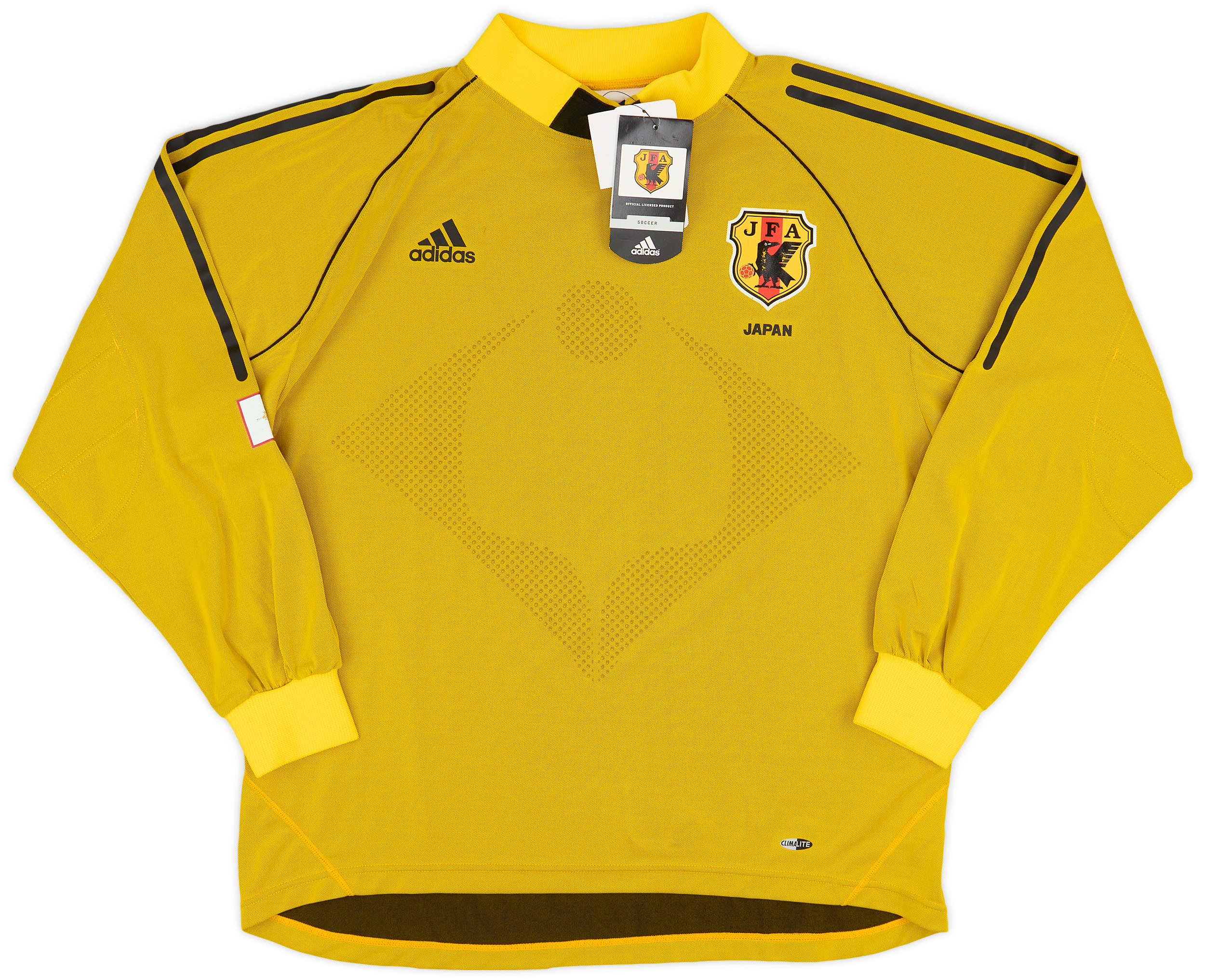 日本代表　GK　ユニフォーム　XO　adidas　アディダス　イエロー　サッカー 日本代表 GK ユニフォーム XO adidas アディダス イエロー サッカー