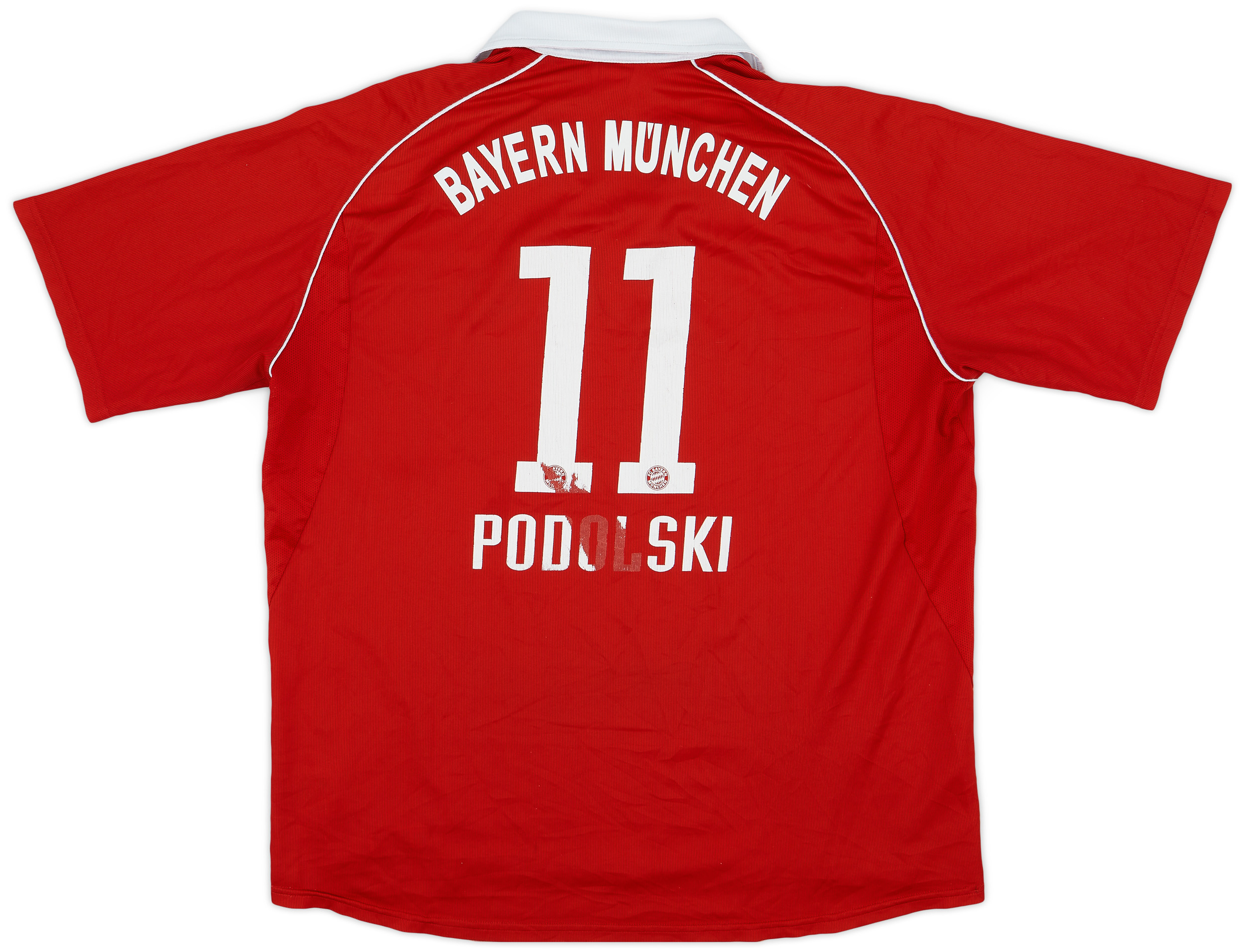 adidas Bayern München Podolski 11番 シャツ