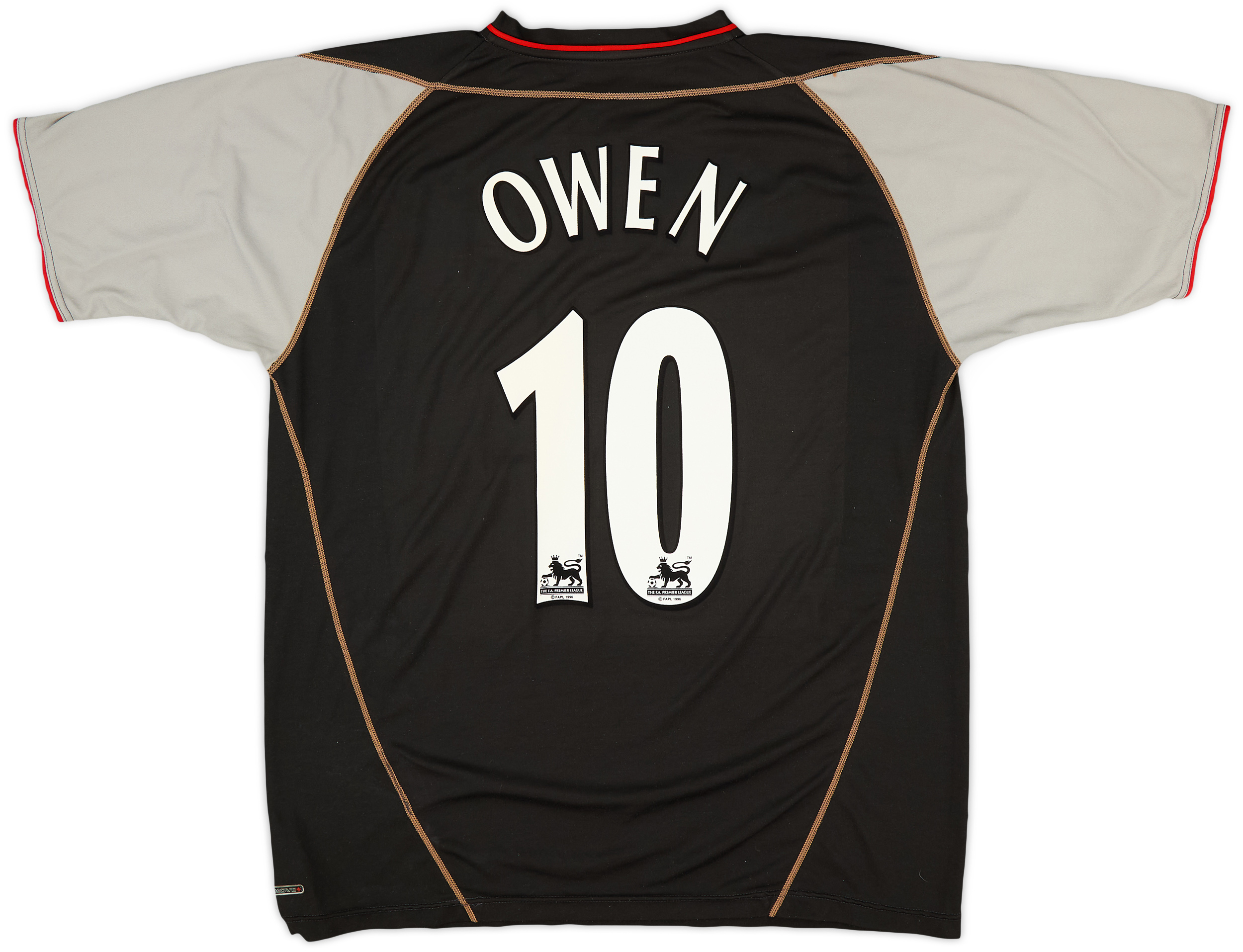 リバプール OWEN 10 2002-04 Liverpool Home Shirt Owen #10 - 6/10 - (L)