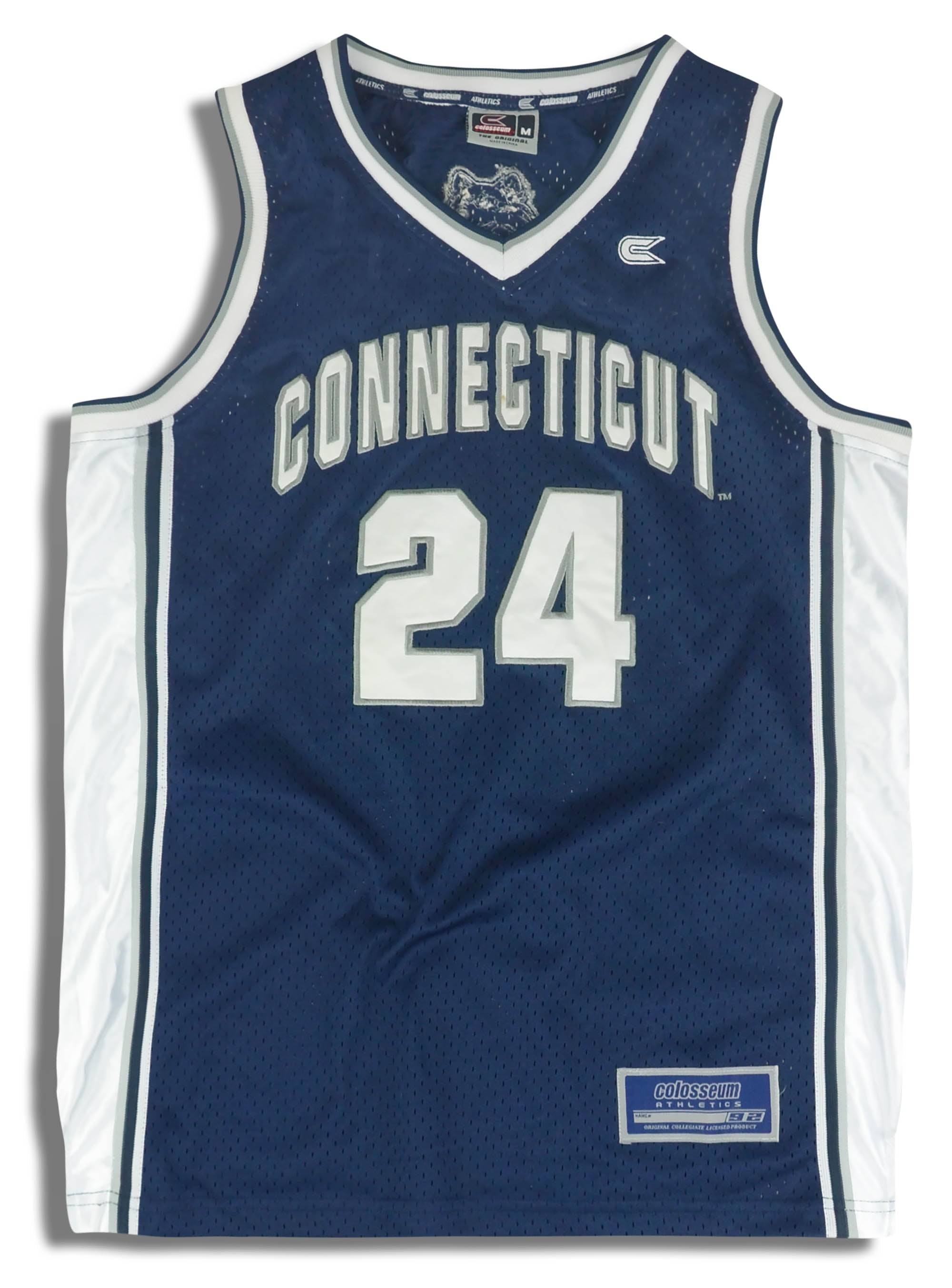 ビンテージ　90s NIKE メンズM ユニフォーム　UCONN リバーシブル UConn Men's Basketball 1990 Vintage Shooting Shirt | Homefield