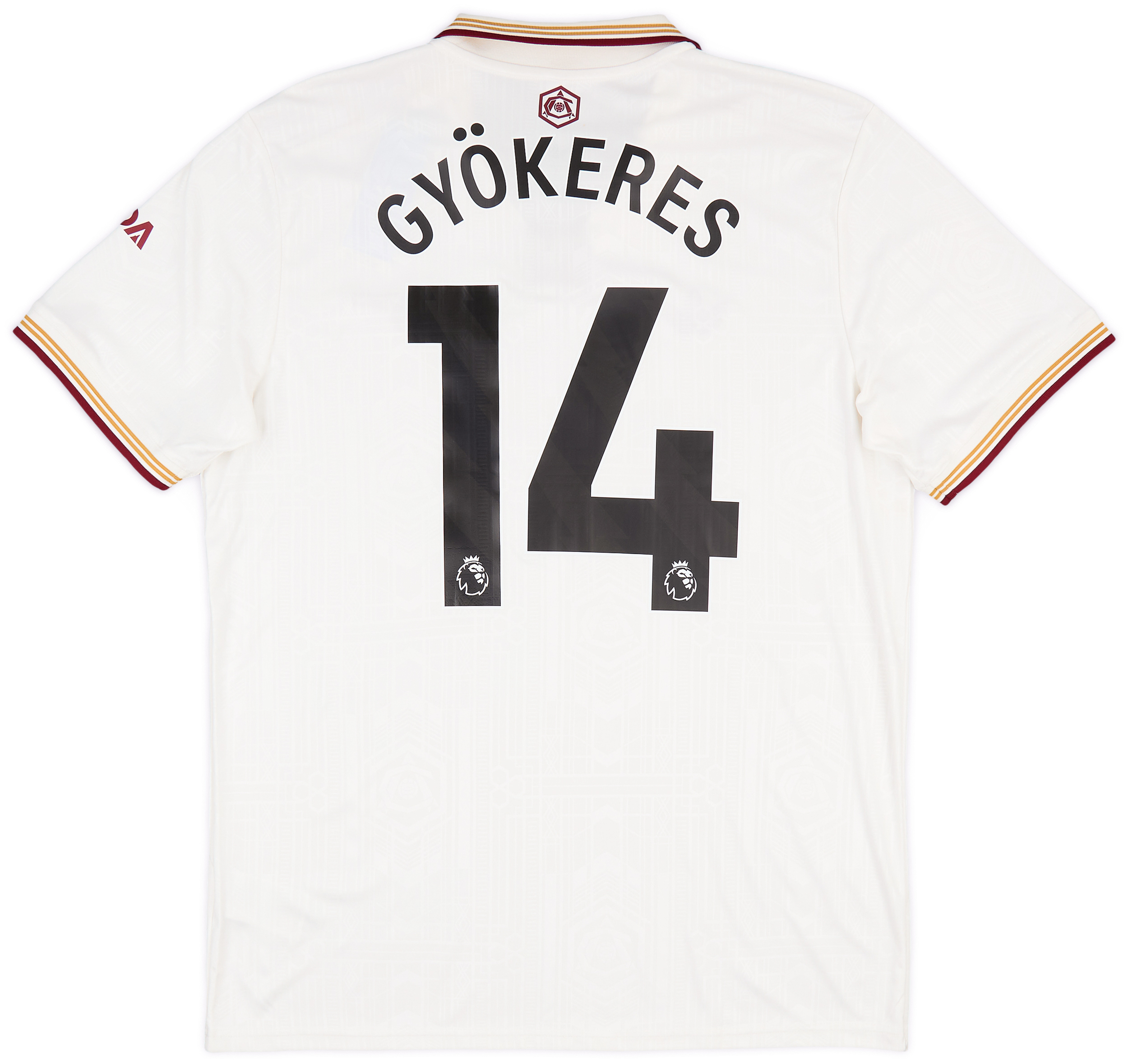 2025-26 Arsenal Third Shirt Gyokeres #14