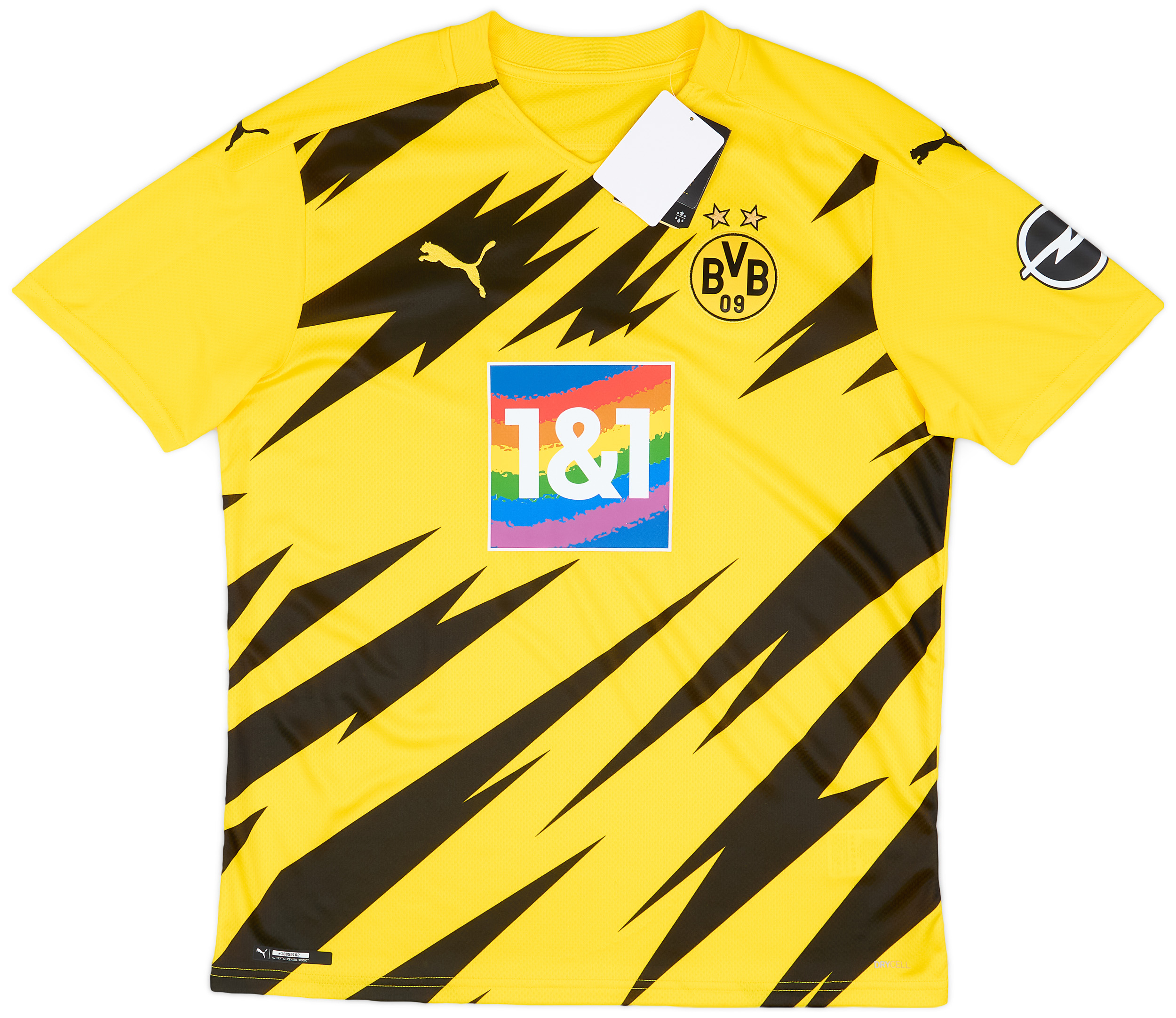 ウェア 04-05 Dortmund Signature Game Shirt 2004-05 Borussia Dortmund Player Issue Third Shirt - 5/10 - (XL)