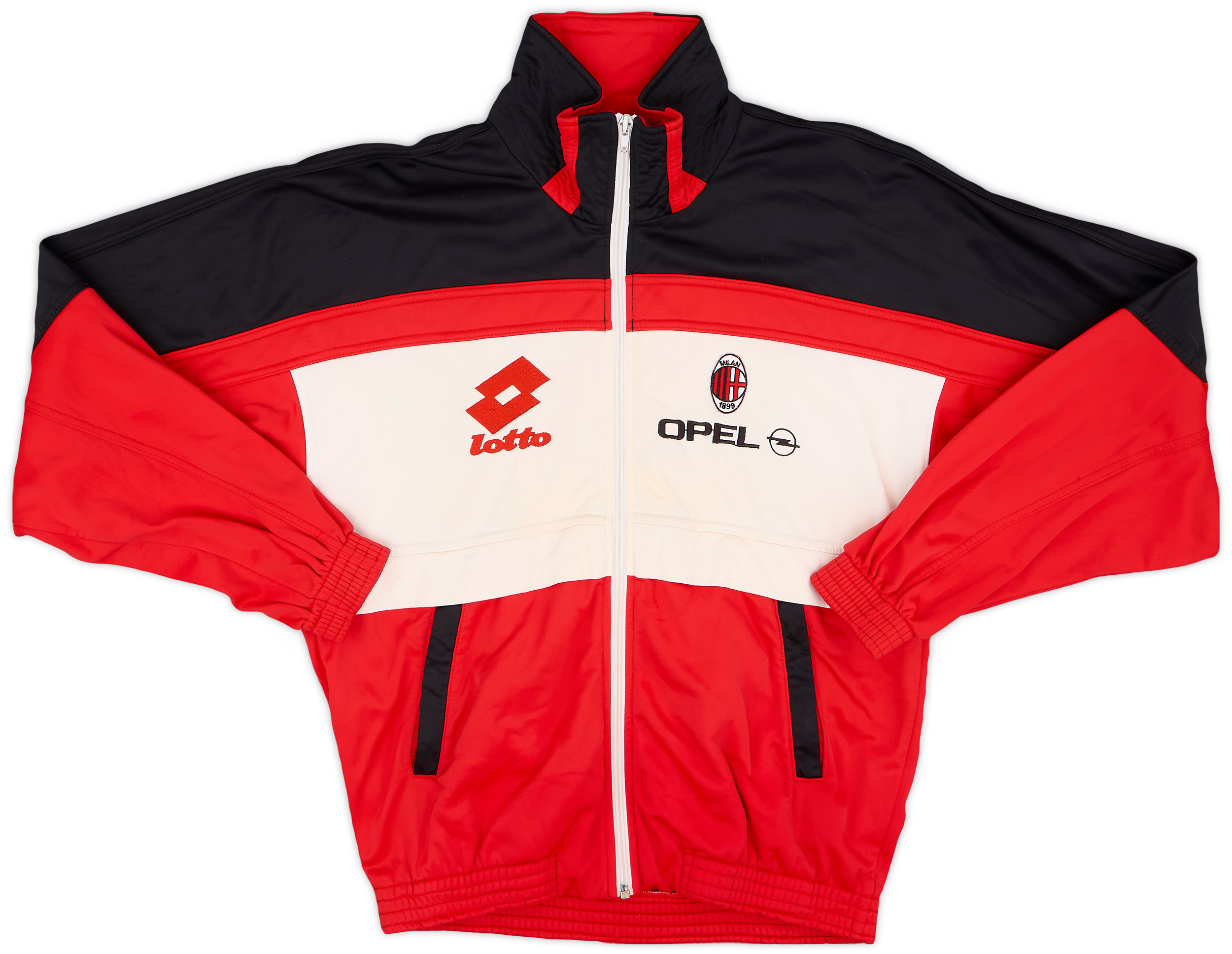 1994-95 AC Milan Lotto Track Jacket - 6/10 - (XS)