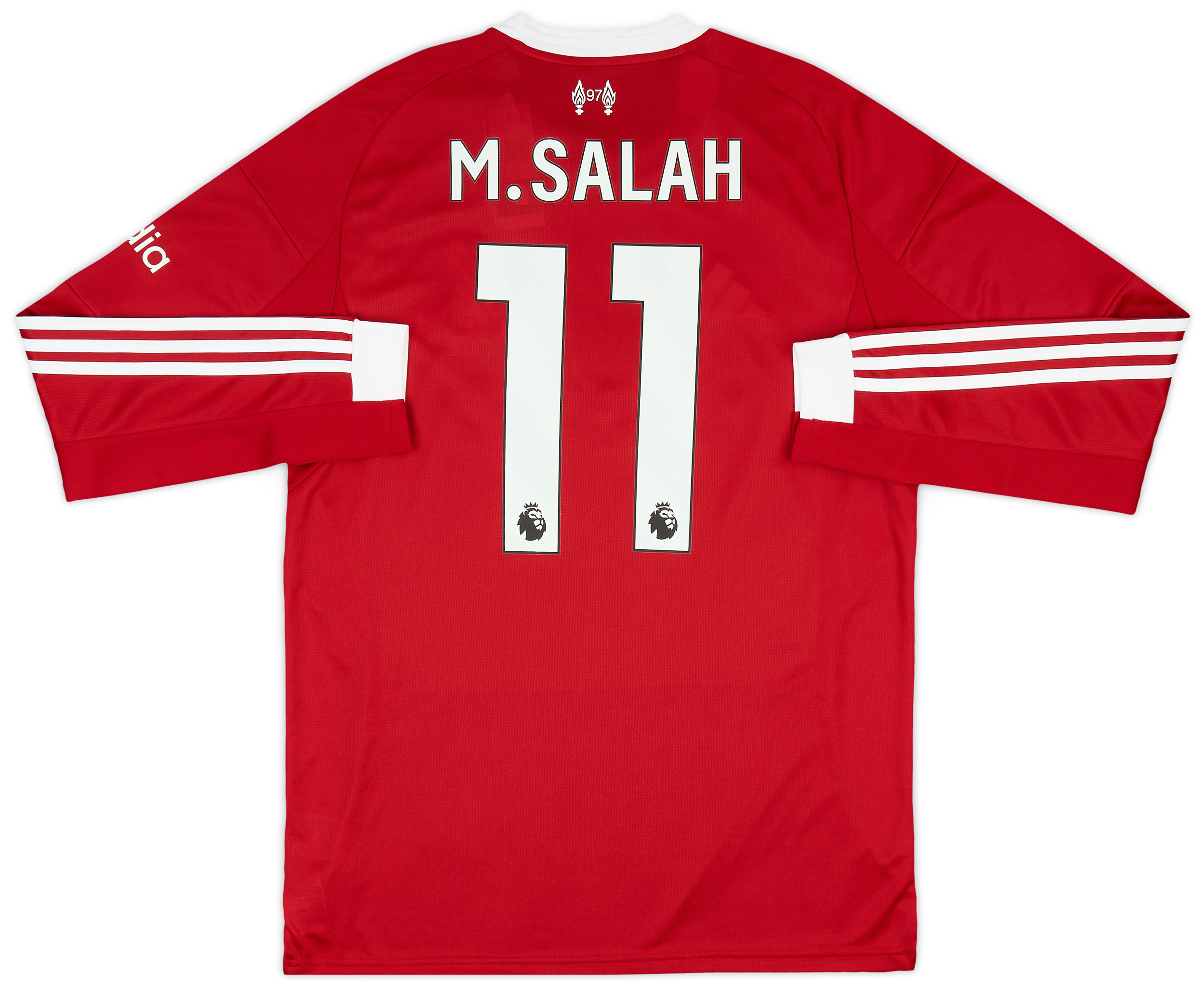 2025-26 Liverpool Home L/S Shirt M.Salah #11