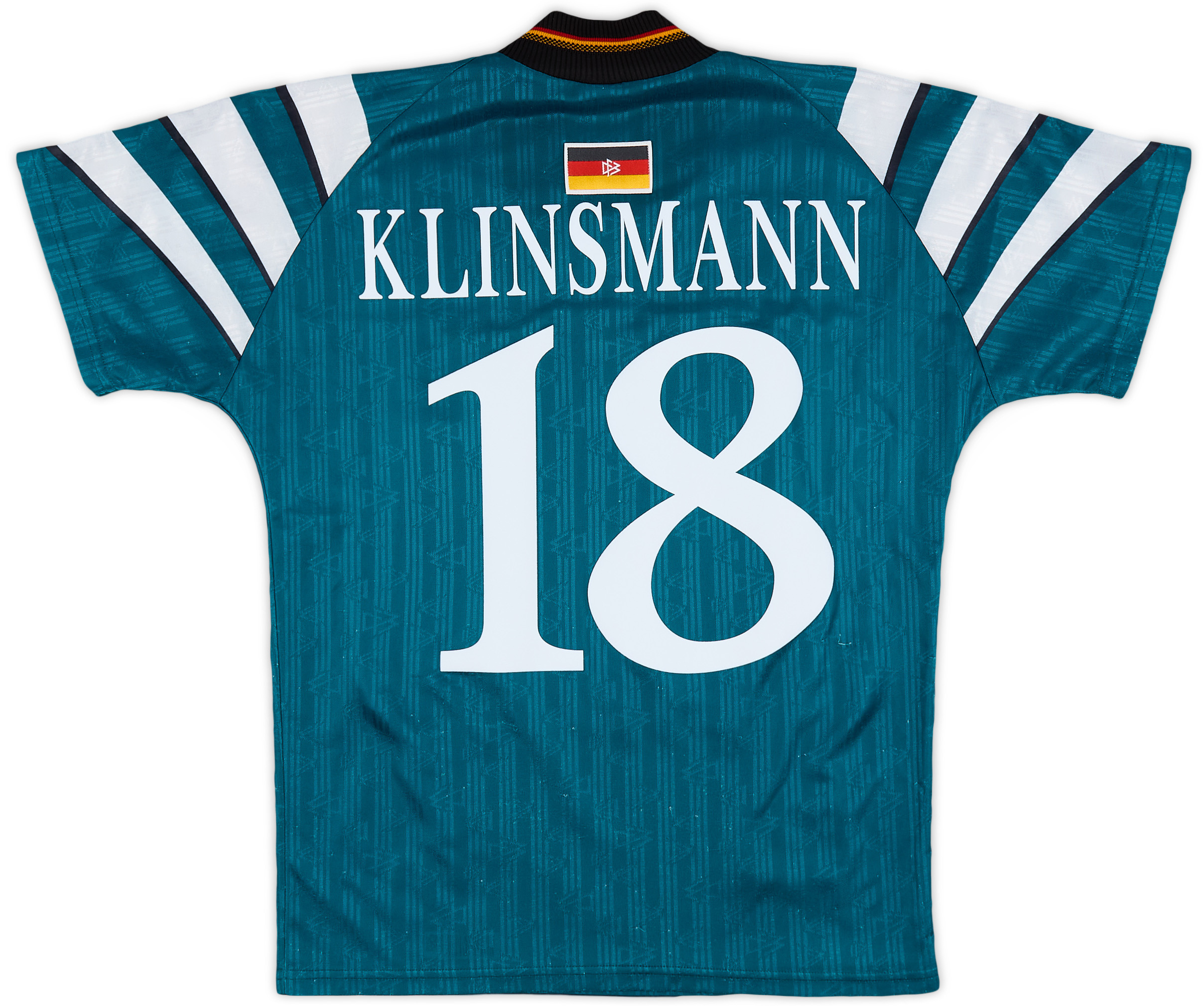 adidas ドイツ代表 KLINSMANN 18番ジャージ 1998 Germany Deutschland Jersey Shirt Trikot Away Adidas Klinsmann