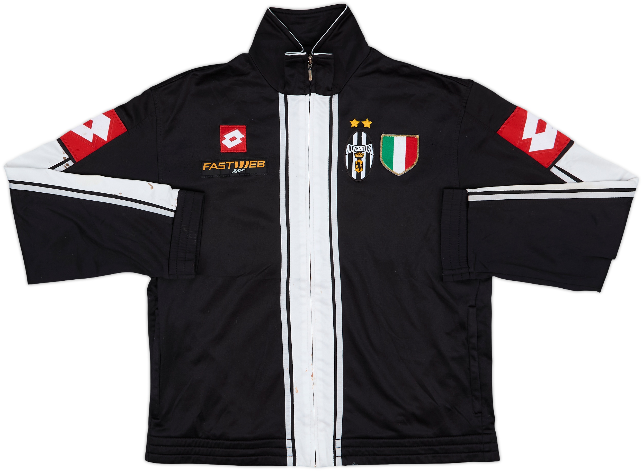 2001-02 Juventus Lotto Track Jacket - 5/10 - (M)