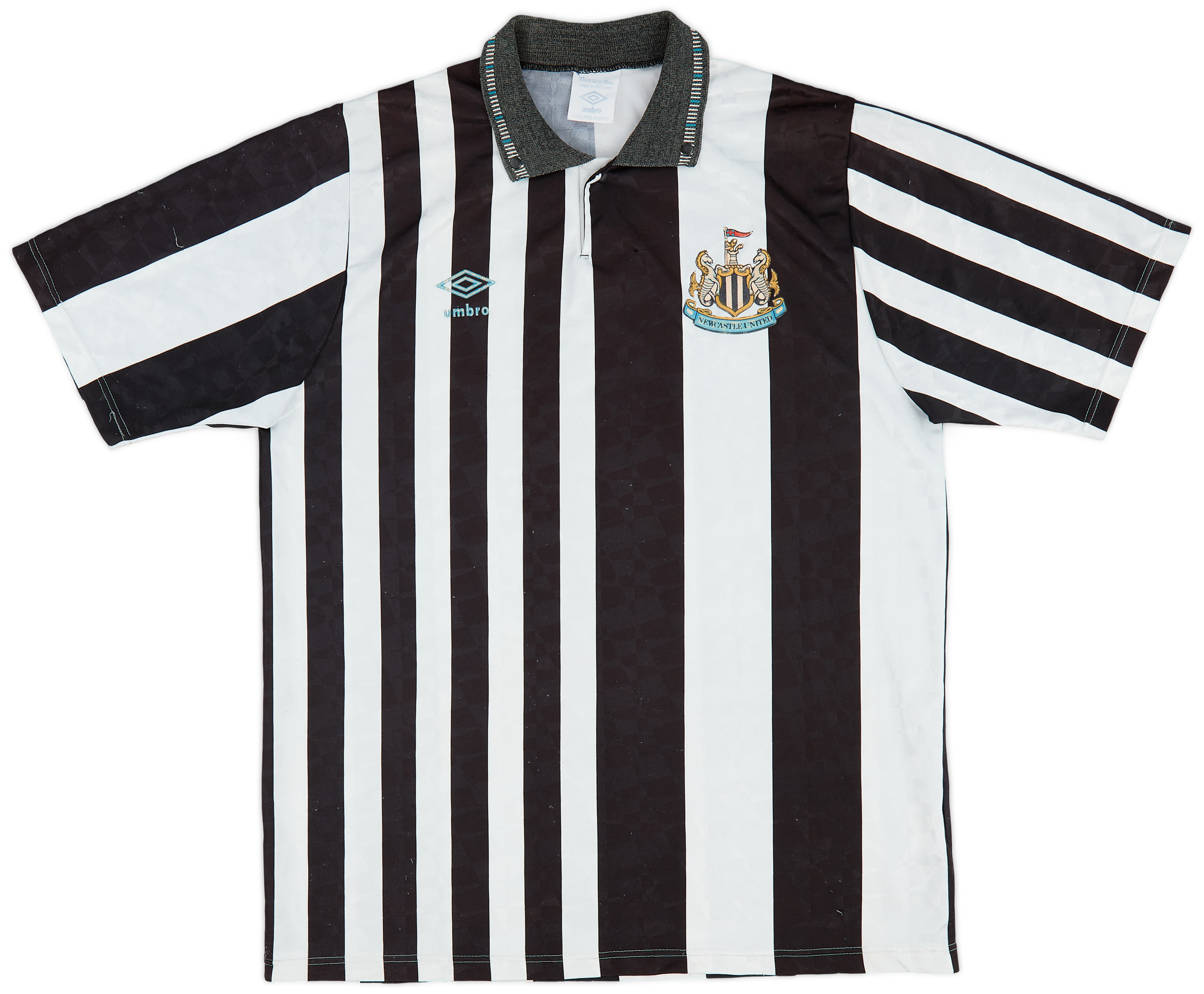 1990-91 Newcastle United Home Shirt - 6/10 - (L)