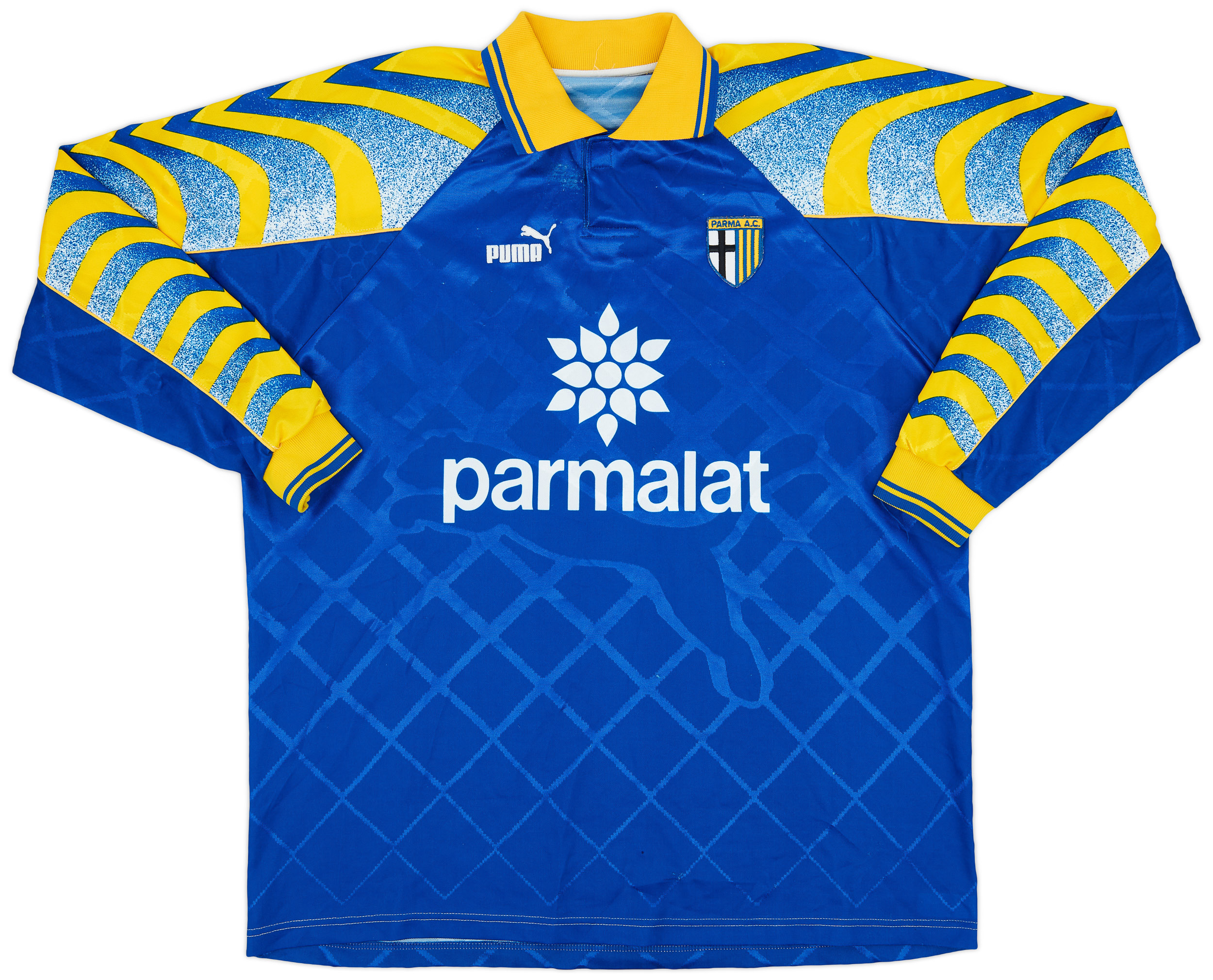 1995-97 Parma Away L/S Shirt - 6/10 - (XXL)