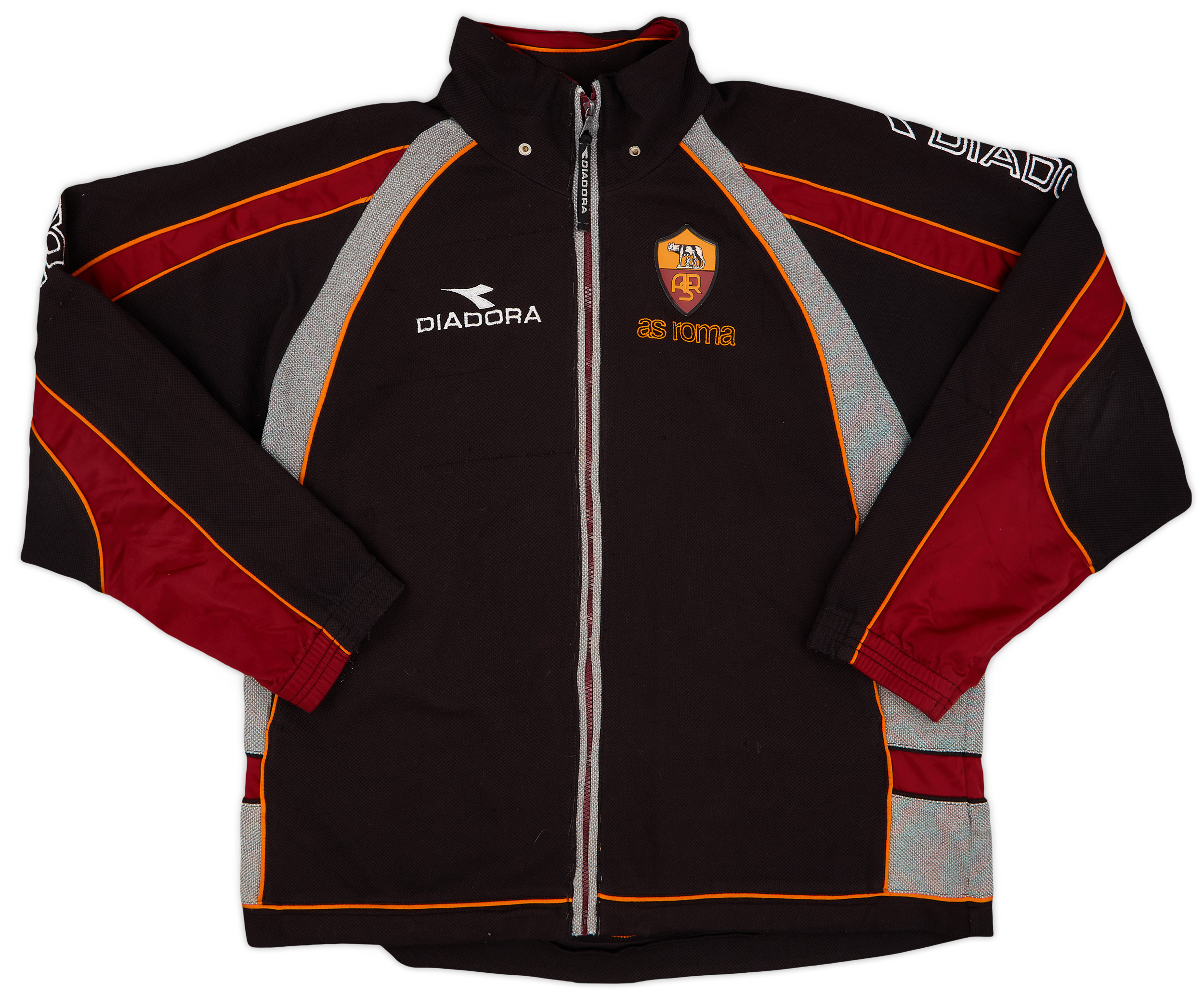 98-99 ASローマ DIADORA トラックジャケット・パンツ　セットアップ b682a35827a487178fb70327e18de2