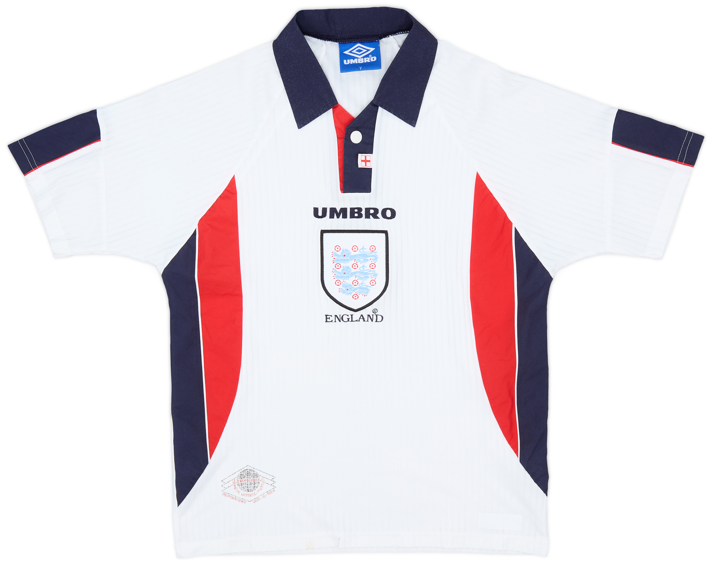 1997-99 England Home Shirt - 5/10 - (Y)