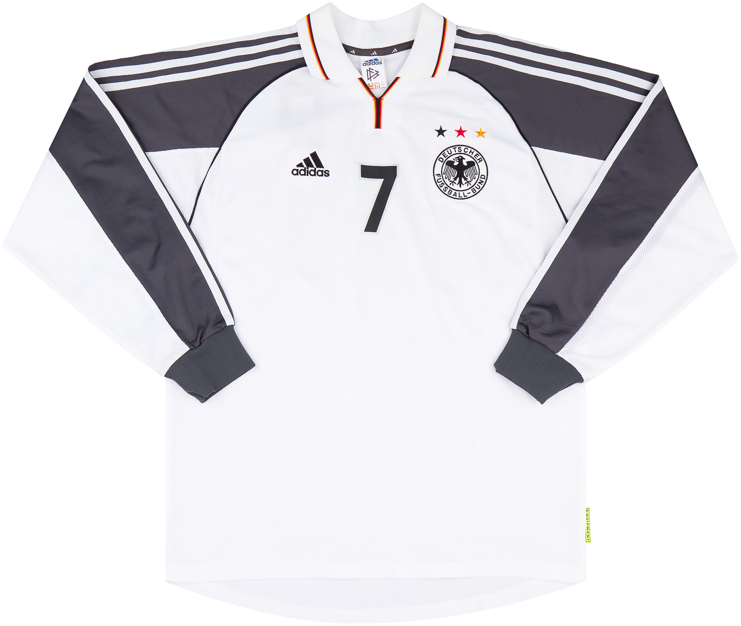 2000-02 Germany Match Issue Home L/S Shirt #7