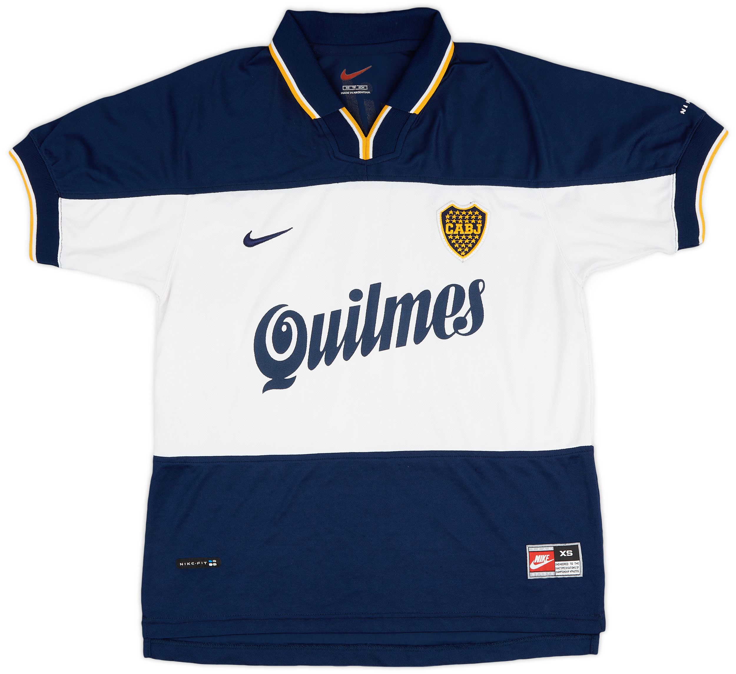 NIKE Boca Juniors選手支給モデル1998 コパメルコスール新品 Boca Juniors 98/99 • *Copa Mercosur* Home Shirt • XS – Real