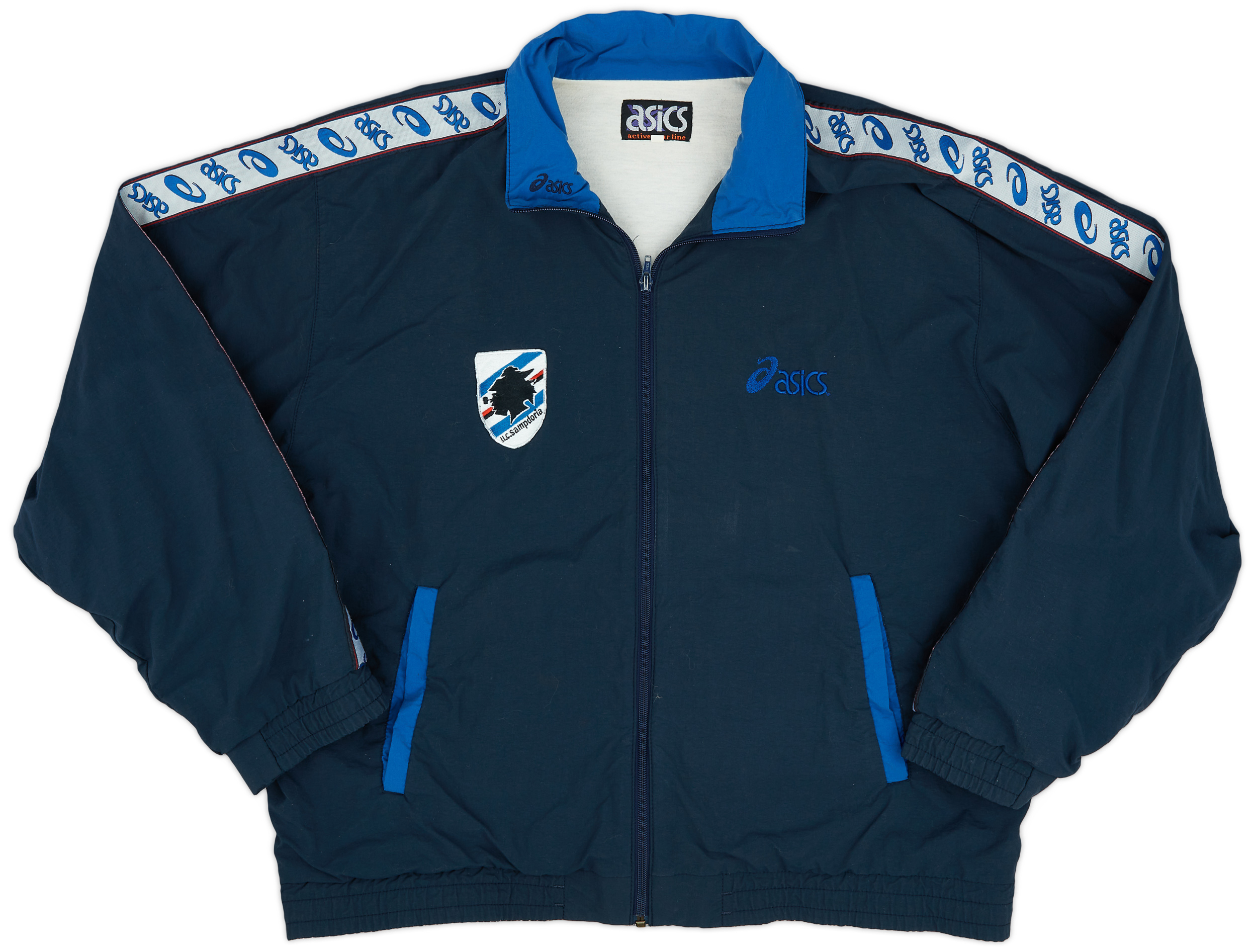 asics 日本代表　94/95 トラックジャケット　セットアップ　ドーハの悲劇 奇跡の新品未使用ドーハの悲劇 日本代表 アシックス ジャージ サッカー