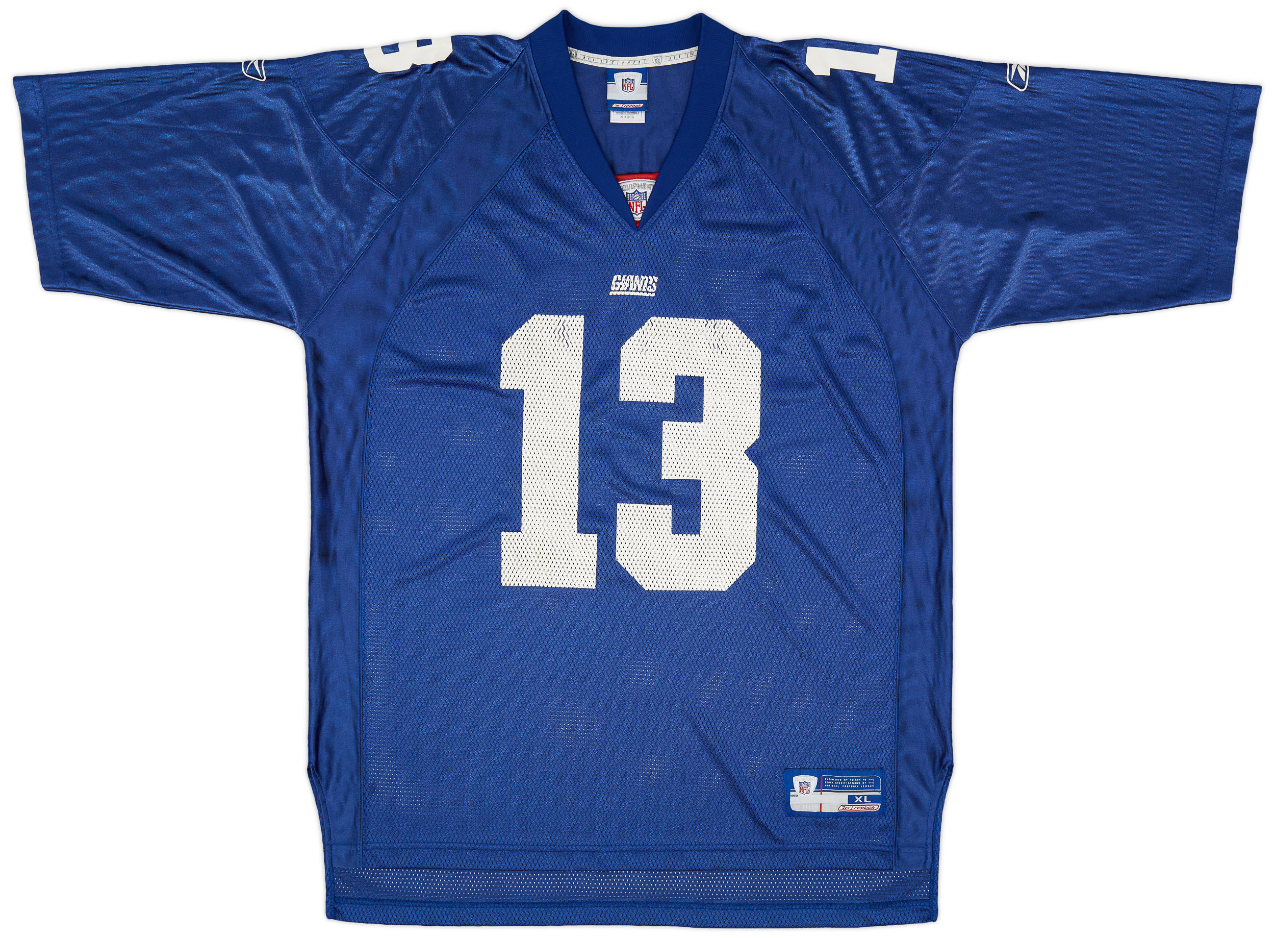 2004 New York Giants Warner #13 Reebok On Field Home Jersey (Very