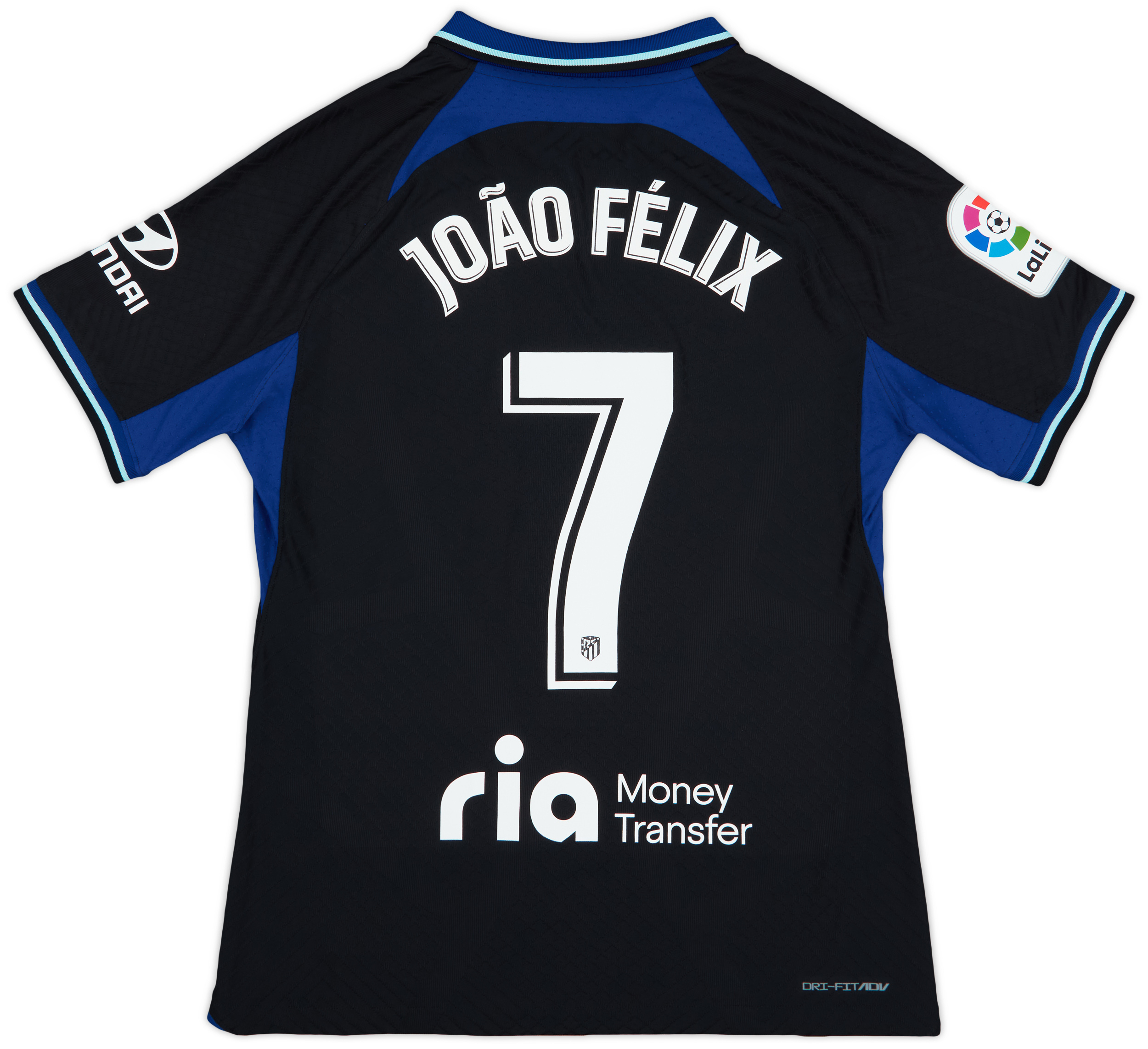 2022-23 Atletico Madrid Match Issue Away Shirt Joao Felix #7