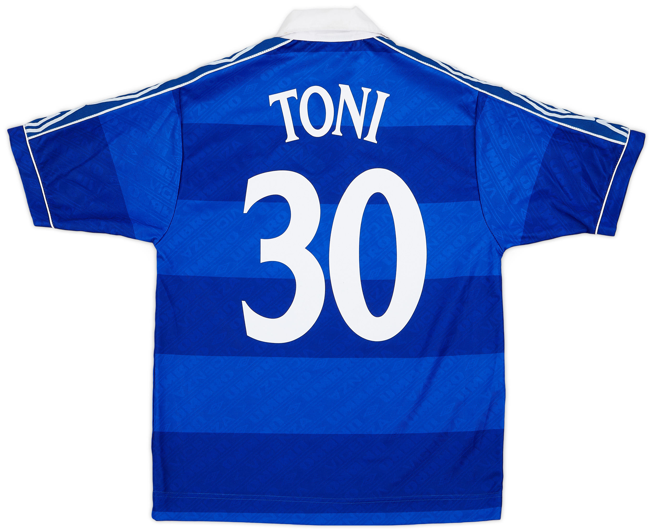 セリエA Vicenza ユニフォーム 2000-01 Vicenza Third Shirt Toni #30 - 9/10 - (S)