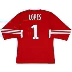 2014-15 Lyon GK Shirt Lopes #1 - 6/10 - (M)
