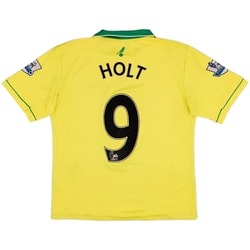2012-13 Norwich Home Shirt Holt #9 - 5/10 - (M)