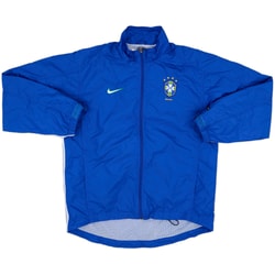 1998-00 Brazil Nike Track Jacket - 9/10 - (M)