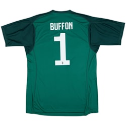 2018-19 Juventus GK S/S Shirt Buffon #1 - 8/10 - (XL)