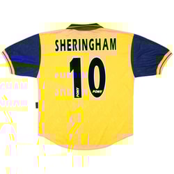 1995-97 Tottenham Third Shirt Sheringham #10 - 10/10 - (L)