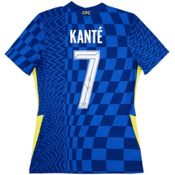 2021-22 Chelsea Player Issue Signed Home Shirt Kante #7 - 9/10 - (M)