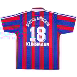 1995-97 Bayern Munich Home Shirt Klinsmann #18 - 5/10 - (M)
