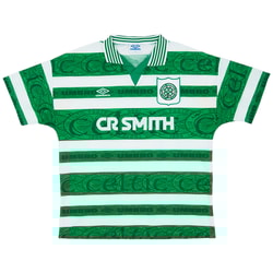 1995-97 Celtic Home Shirt - 8/10 - (XL)
