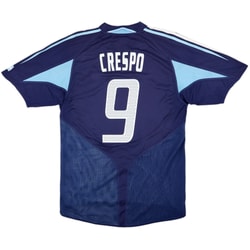 2004-05 Argentina Away Shirt Crespo #9 - 8/10 - (M)