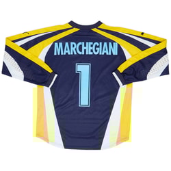 1999-00 Lazio GK Shirt Marchegiani #1 - 7/10 - (M)