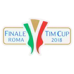 2017-2018 Finale Tim Cup Roma 2018 Player Issue Patch