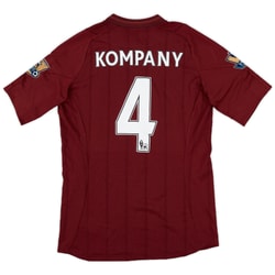 2012-13 Manchester City Away Shirt Kompany #4 (M)
