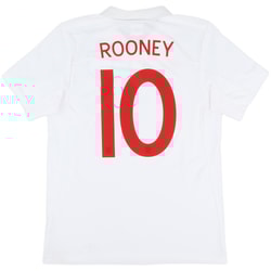 2009-10 England 'South Africa' Home Shirt Rooney #10 - 9/10 - (M)