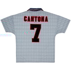 1995-96 Manchester United Away Shirt Cantona #7 - 8/10 - (L)