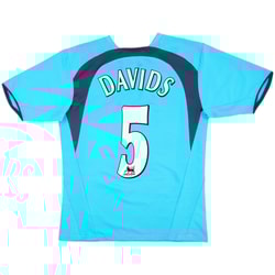 2006-07 Tottenham Away Shirt Davids #5 - 8/10 - (S)