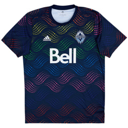 2019 Vancouver Whitecaps MLS Pride Warm-up Shirt - 10/10 - (L)
