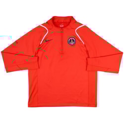 2006-07 Paris Saint-Germain Nike 1/4 Zip Drill Top - 8/10 - (L)