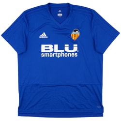2017-18 Valencia adidas Training Shirt - 9/10 - (L)