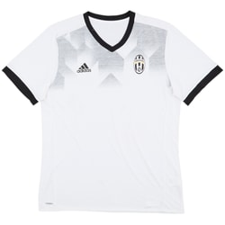 2016-17 Juventus adidas Cotton Tee - 6/10 - (L)