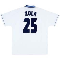1998-00 Chelsea Away Shirt Zola #25 (XL)