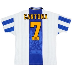 1994-96 Manchester United Third Shirt Cantona #7 - 8/10 - (XL)