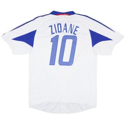 2004-06 France Away Shirt Zidane #10 - 8/10 - (XL)