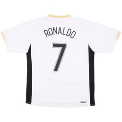 2006-08 Manchester United Away Shirt Ronaldo #7 - 8/10 - (L)