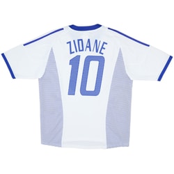 2002-04 France Away Shirt Zidane #10 - 9/10 - (L)